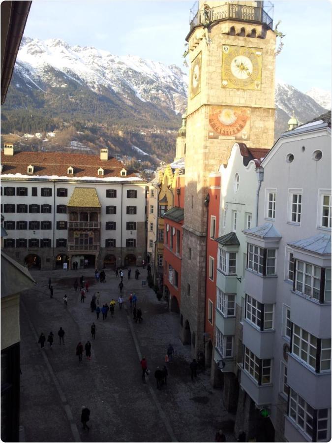 Blick Aufs Goldene Dachl Leilighet Innsbruck Eksteriør bilde